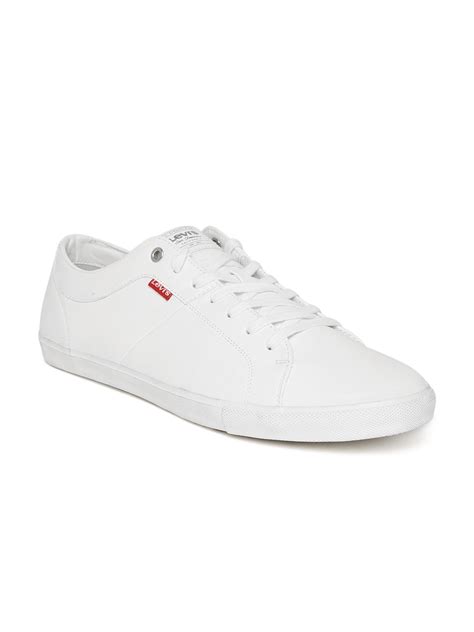 Buy Levis Men White Sneakers - Casual Shoes for Men 1813452 | Myntra