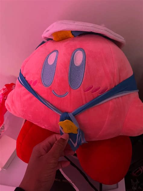 Large Kirby Plush Toys With Stylish Hats - Plushies Shop