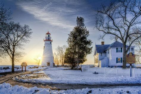 Marblehead Lighthouse Sunrise — Stock Photo © Mshake #43758173