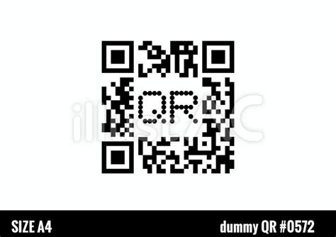 Free Vectors | Dummy QR code sample