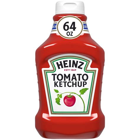 Heinz Tomato Ketchup Value Size, 64 oz Bottle - Walmart.com