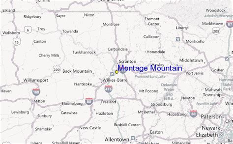 Montage Mountain Resorts Ski Resort Guide, Location Map & Montage Mountain Resorts ski holiday ...