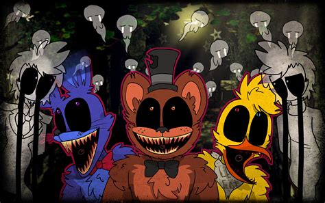 FNAF What if The Nightmare Animatronics Were Real? by CinTanGallery on DeviantArt