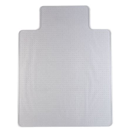 Staples 46" x 60" Rectangular Medium Pile Carpet Chair Mat w/Lip, Vinyl (27015-US/CC) | Staples