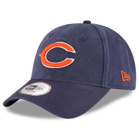 Chicago Bears New Era NE Core Fit 49FORTY Fitted Hat - Navy C