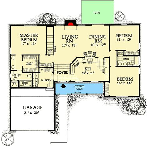 Simple-to-Build Ranch Home Plan - 81317W | Architectural Designs ...