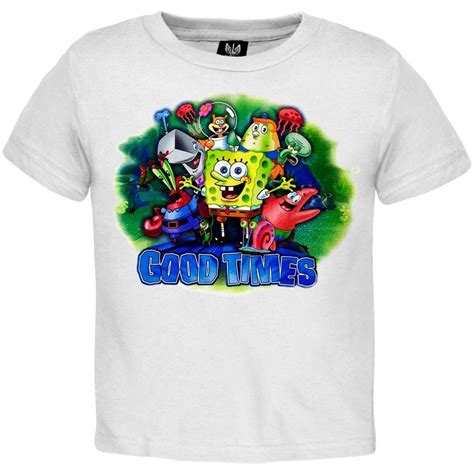 Spongebob Squarepants - Good Time Juvy T-Shirt | Shirts, T shirt, Mens tops