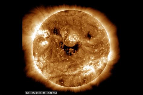 The Sun Opened Up a Coronal Hole 60 Times the Size of Earth | SYFY WIRE