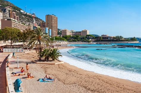 Premium Photo | Monte carlo beach in monaco