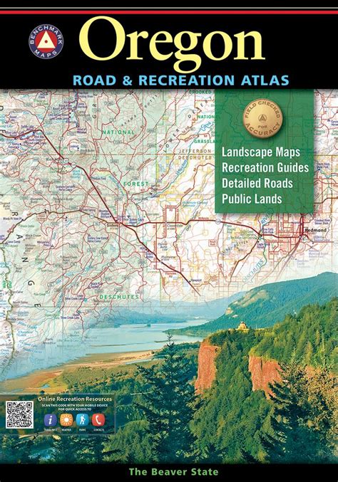 Oregon Road & Recreation Atlas | National geographic maps, Atlas, Oregon