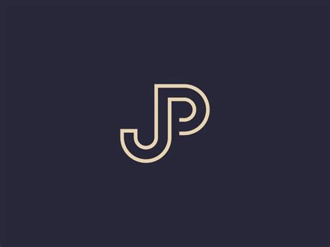 Jp Monogram #3 | Monogram logo, Photography logo design, Letter logo