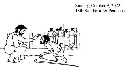 Sunday, October 9, 2022 18th Sunday after Pentecost - YouTube