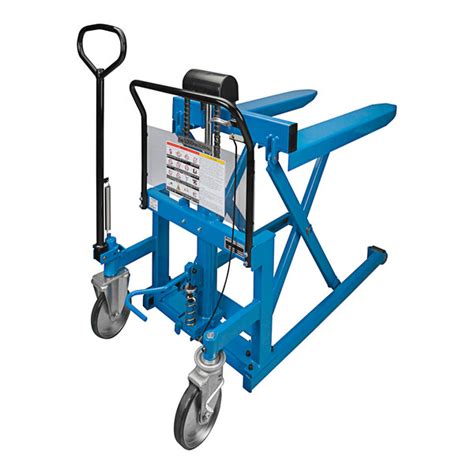 Bishamon SkidLift Foot-Operated High-Lift Skid Truck with 27" x 44 ...