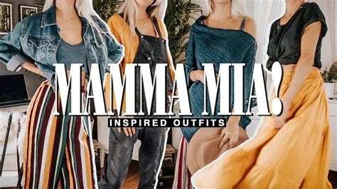 Mamma Mia 2 Inspired Lookbook | byiida - YouTube | 70s inspired outfits, Movie inspired outfits ...