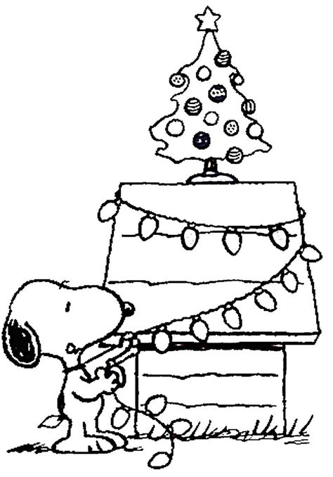 Free Printable Charlie Brown Christmas Coloring Pages For Kids - Best Coloring Pages For Kids