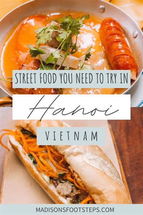 16 Spots to Try Street Food in Hanoi in 2025 - Madison's Footsteps