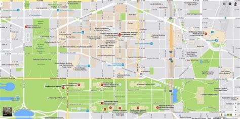 Smithsonian Museums Map and Directions