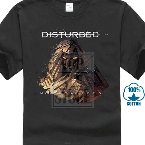 Disturbed Immortalized Tour 2016 Black T Shirt New Official-in T-Shirts ...