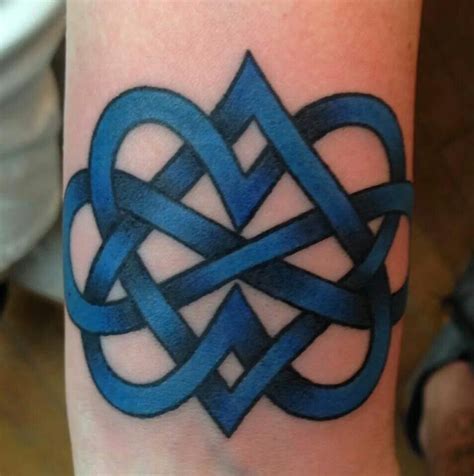 Celtic double heart infinity tattoo! Love it! Tribal Tattoos, Love ...