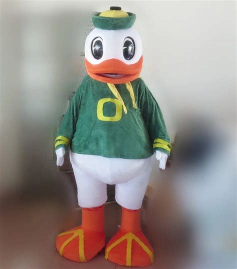 Customized Cartoon Oregon Duck Mascot Costume For Carnival Party Event Brand Life Size Walking ...