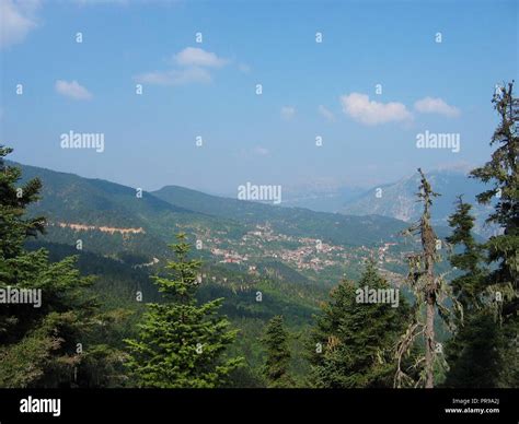 Mountains in Acarnania and Aetolia Greece Stock Photo - Alamy