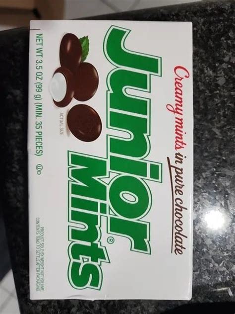 Junior Mints Creamy Mints In Pure Chocolate