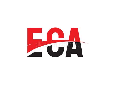 ECA Letter Initial Logo Design Vector Illustration Stock Vector - Illustration of motif, emblem ...