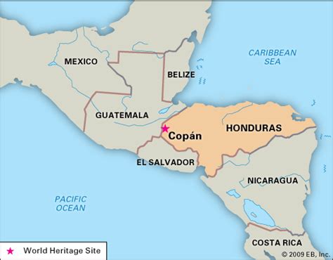 City Of Copan Map