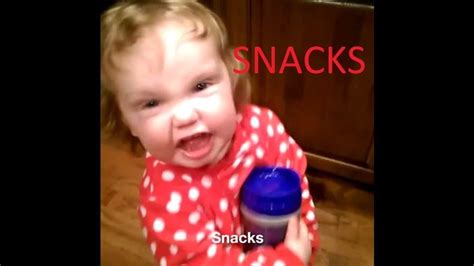 SNACKS | Toddler humor, Little girl meme, Toddler meme