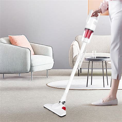 12000Pa Cordless Handheld Vacuum Cleaner LED Lighting 2200mAh Two Speed Control Long Battery ...