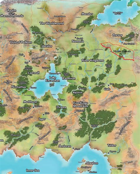 Locations | Pathfinder Kingmaker Wiki | Fandom