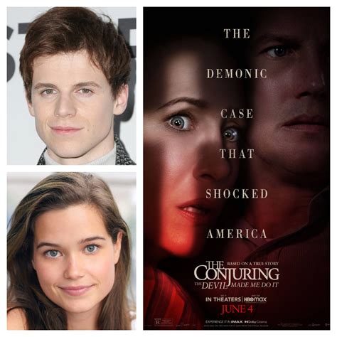 Exclusive: Ruairi O'Connor, Sarah Catherine Hook talk The Conjuring: The Devil Made Me Do It ...