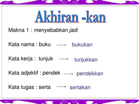 Contoh Ayat Imbuhan Apitan Tahun 5 Imbuhan Apitan Pada Kata Adjektif