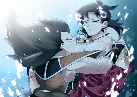 Raditz and Broly Epic Clash HD Wallpaper by 藤野やまい東6れ09b