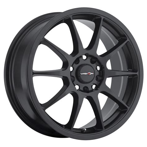 Vision Wheel 425-7718MB38 Vision Wheel 425 Bane Series Matte Black Wheels | Summit Racing