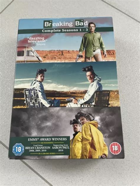 BREAKING BAD - DVD Box Set. Complete Season’s 1-3. £3.99 - PicClick UK