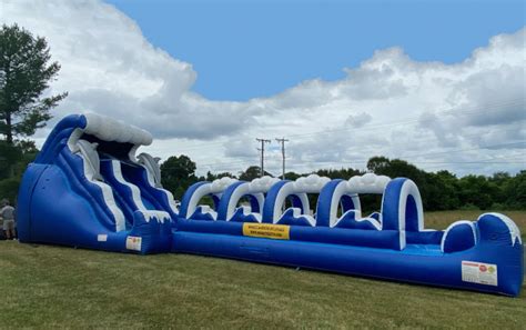 Extreme Double Drop Slip-N-Slide - Bounce House Rentals in Lynchburg, VA