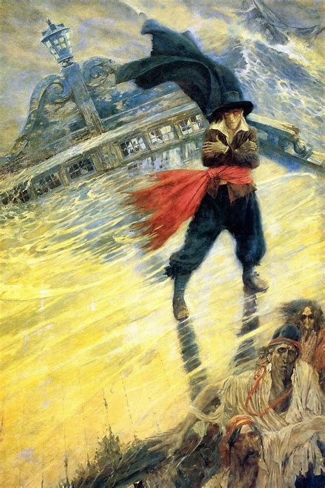 "The Flying Dutchman, Howard Pyle - CANVAS OR FINE PRINT WALL ART" - Walmart.com