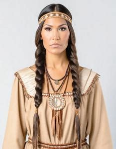 Sacagawea Costume. Face Swap. Insert Your Face ID:970804