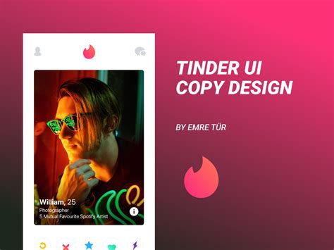 Tinder UI Copy Design by EMRE TÜR on Dribbble