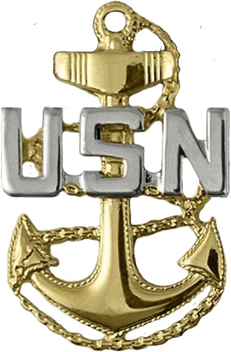 Amazon.com: United States Navy Chief Petty Officer Badge Lapel/Hat Pin ...