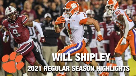 Will Shipley 2021 Regular Season Highlights | Clemson RB - YouTube