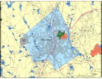 Editable Worcester, MA City Map - Illustrator / PDF | Digital Vector Maps