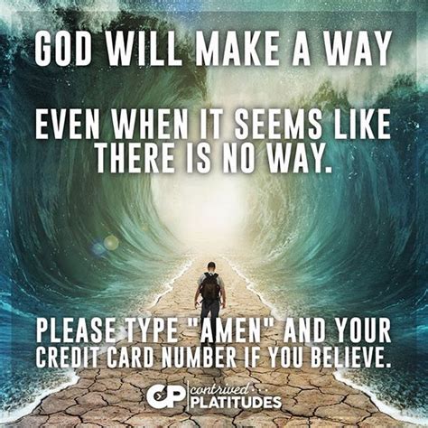 God Will Make A Way Pictures, Photos, and Images for Facebook, Tumblr, Pinterest, and Twitter