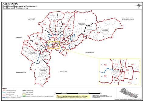 Constituency Map of Kathmandu District of Nepal – Nepal Archives