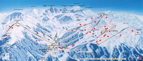 Axamer Lizum Trail Map • Piste Map • Panoramic Mountain Map