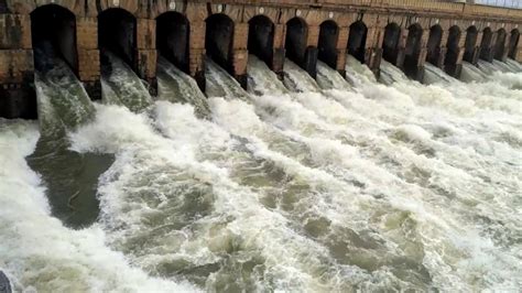 KRS dam water level today - YouTube