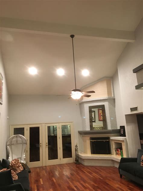 Living Room Recessed Lighting - Decorative Canopy
