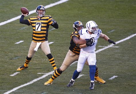 Indianapolis Colts Vs Pittsburgh Steelers Final Score: Ben Roethlisberger Throws Six Touchdowns ...