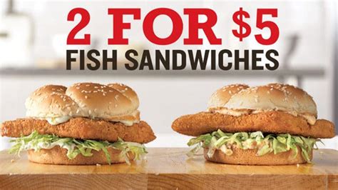 arby's fish sandwich - Living On The Cheap